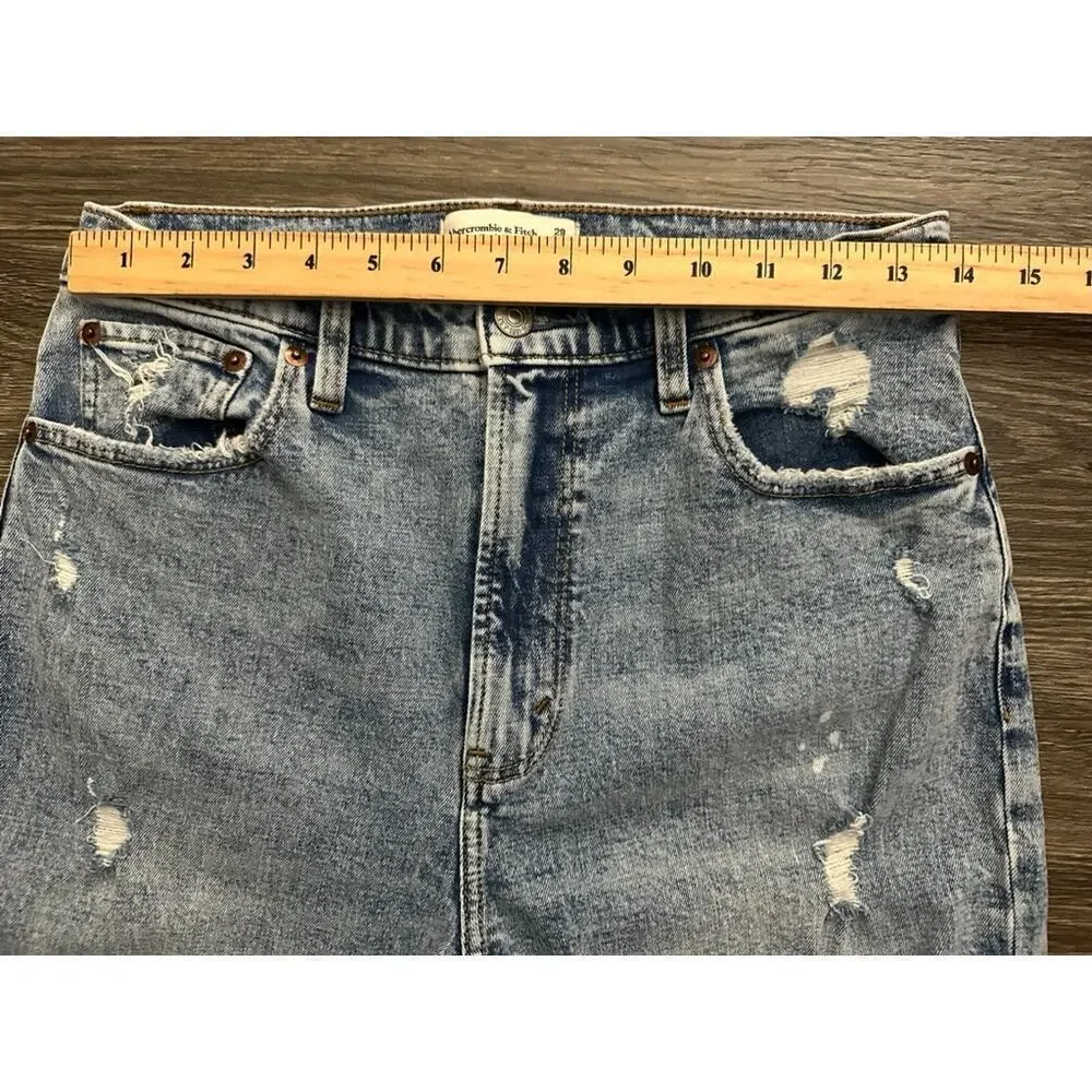 Abercrombie & Fitch Ultra High Rise Ankle Straight size 29/8R